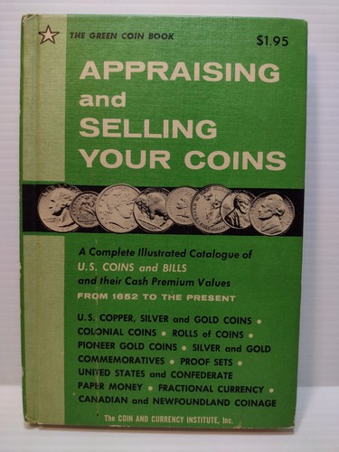 The green coin book appraising - green,