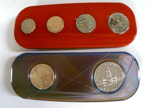 Coin holder for multiple size - coin,