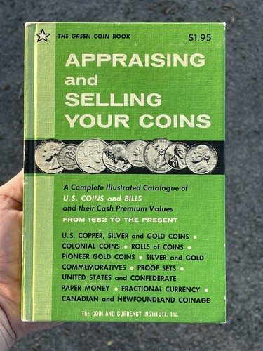 1962 green coin - 1962, book