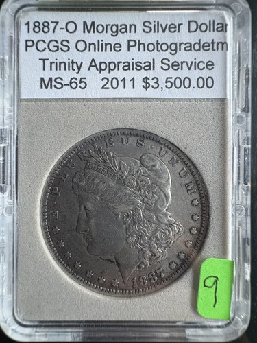 1887 morgan silver - silver, dollar